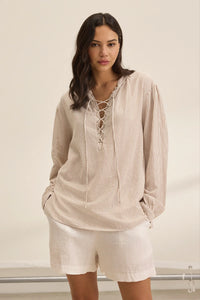 Deara Top - Oatmeal