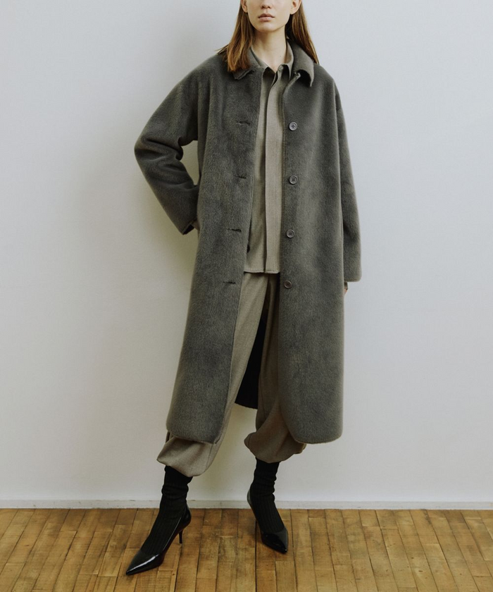 Lungo Coat - Dark Grey