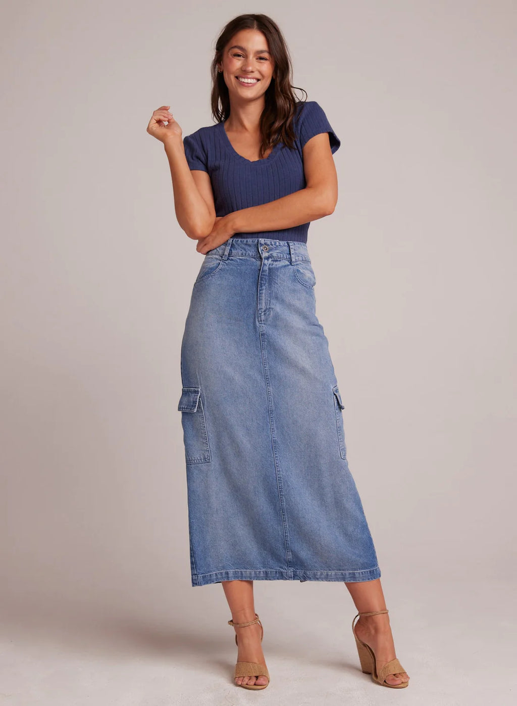 Edie Cargo Skirt - Pacific Salt Wash