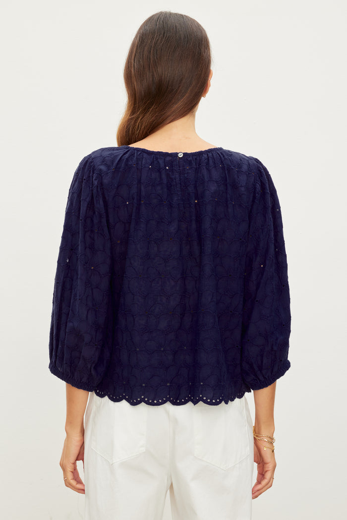 Corina Top - Navy