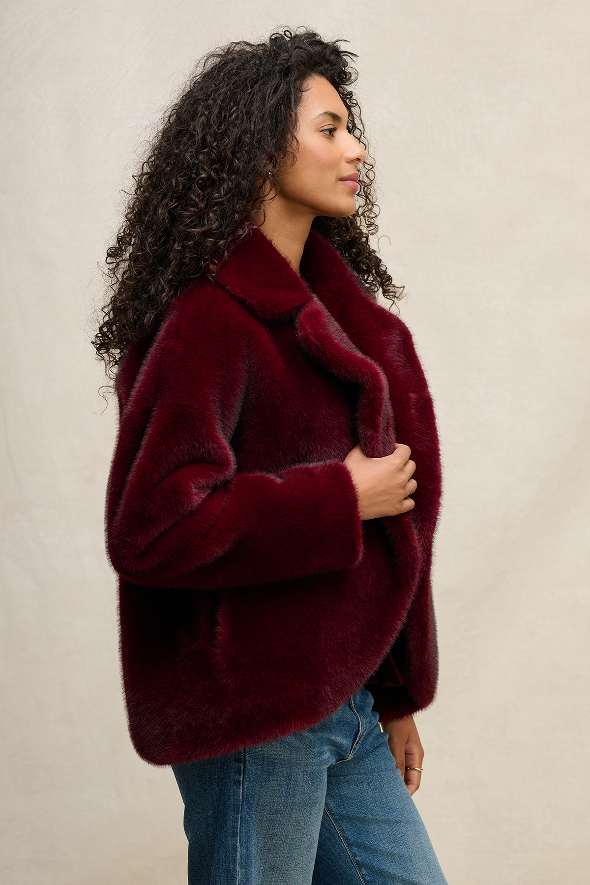 Carolyn Jacket - Burgundy