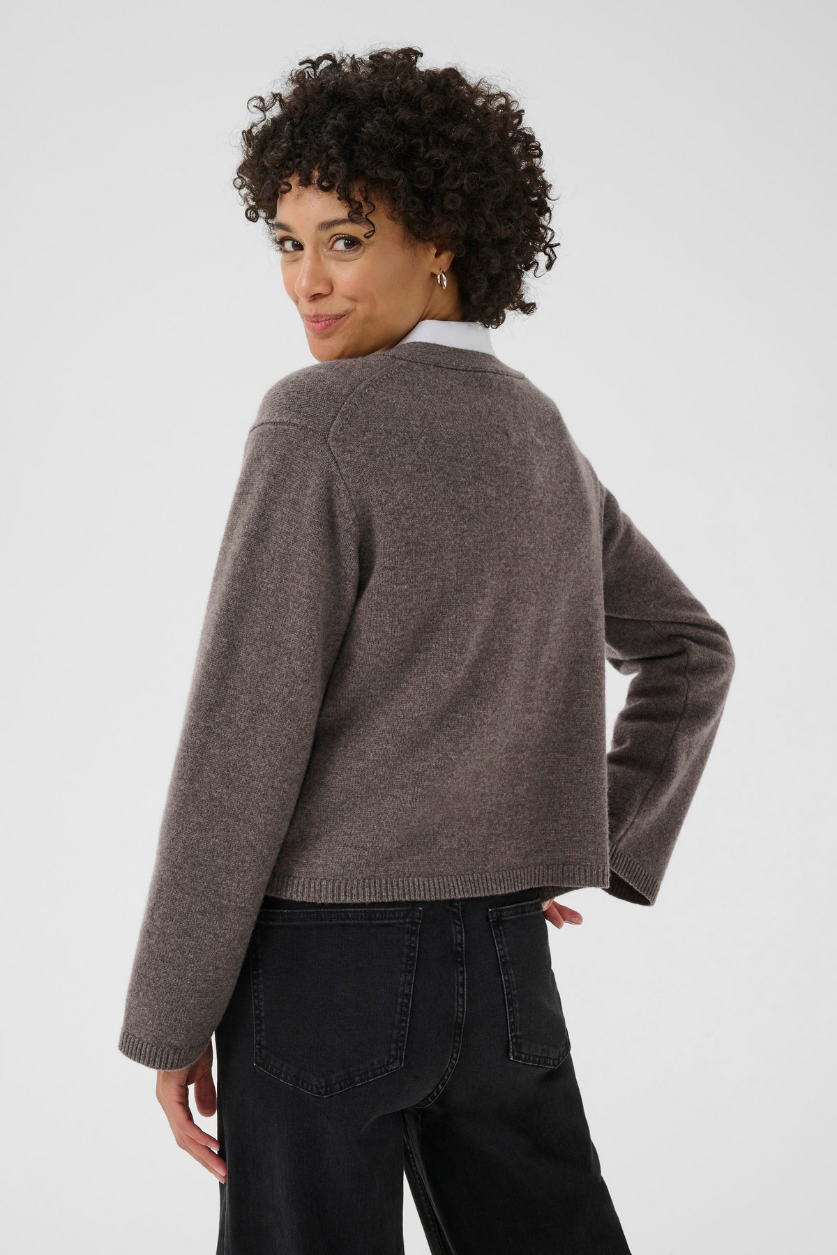 Sveva Cardigan - Falcon Melange