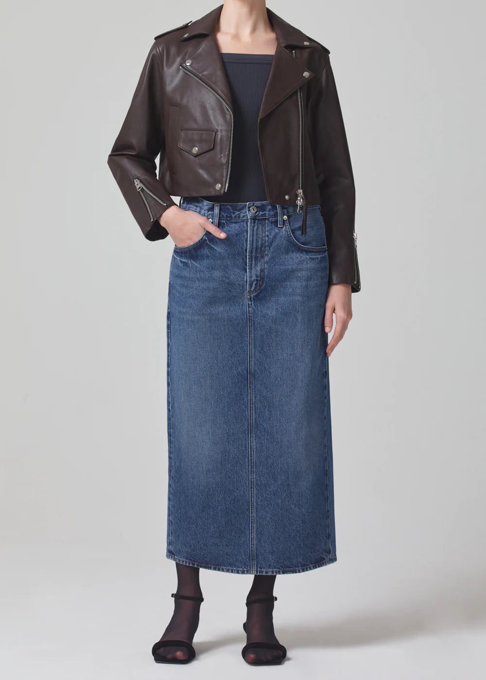 Peri Pencil Skirt - Daru