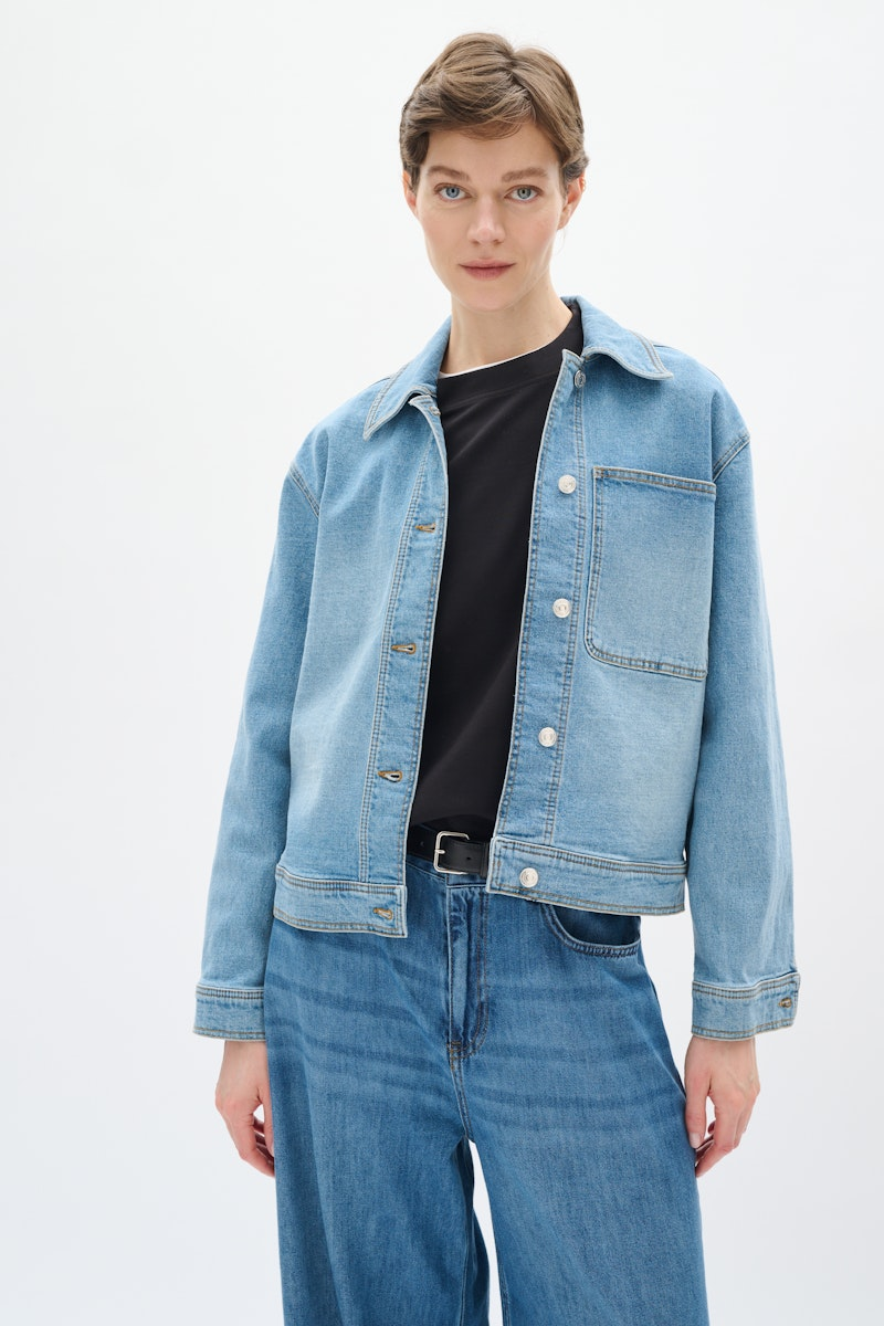 Pheiffer Jacket - Light Wash Denim