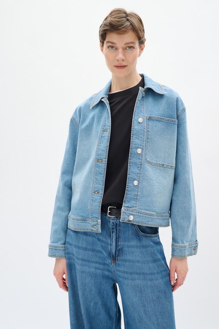 Pheiffer Jacket - Light Wash Denim