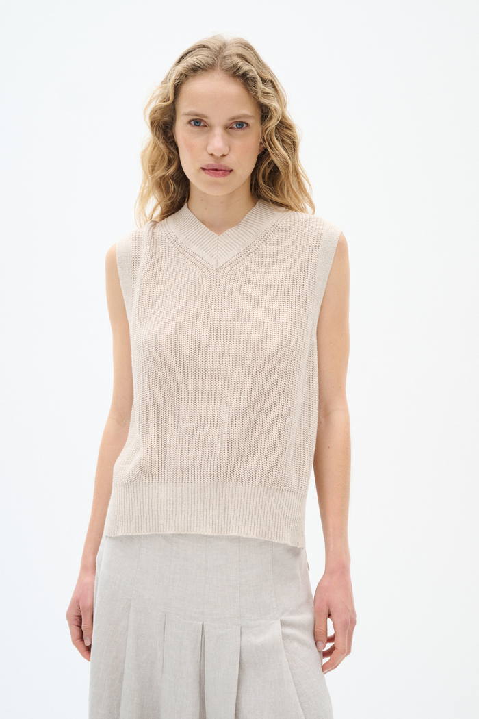 Whisper Waistcoat - Haze Melange