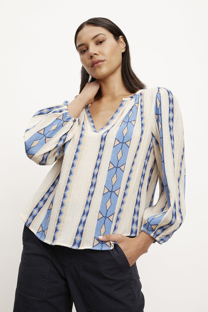 Nanni Top - Blue