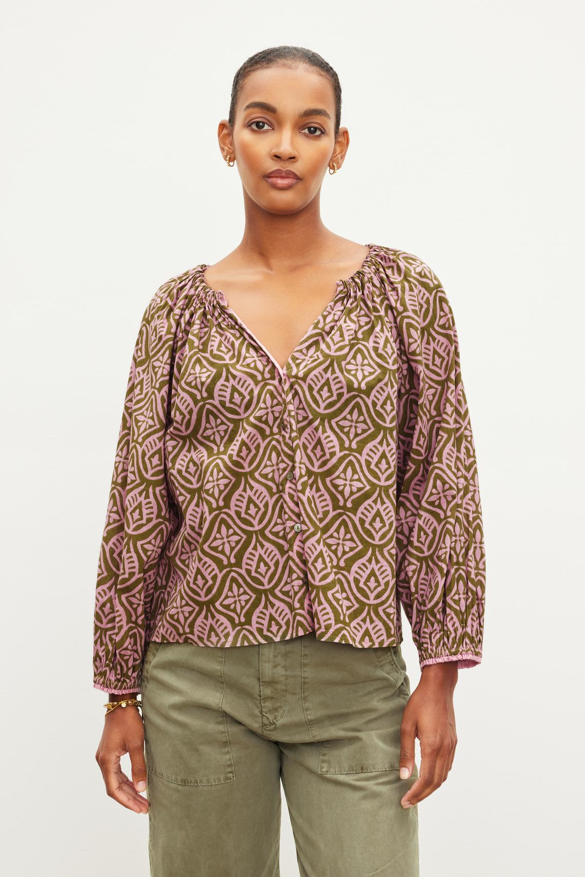 Marian Top - Rose