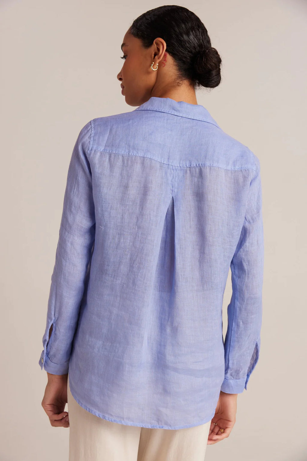 Pocket Button Down Peri Blue