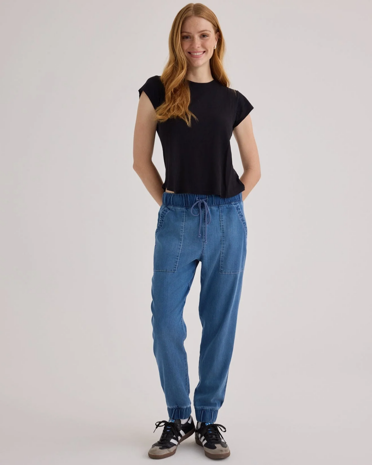 Pocket Jogger - Indigo Spray Wash