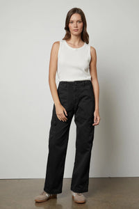 Makayla Pant - Vintage Black