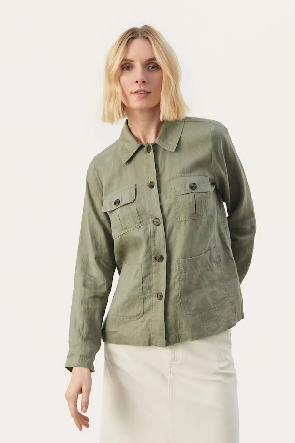 Elnora Jacket - Vetiver - Part Two – Twist Fashions Inc. Elnora Jacket - Vetiver - Part Two – Twist Fashions Inc.