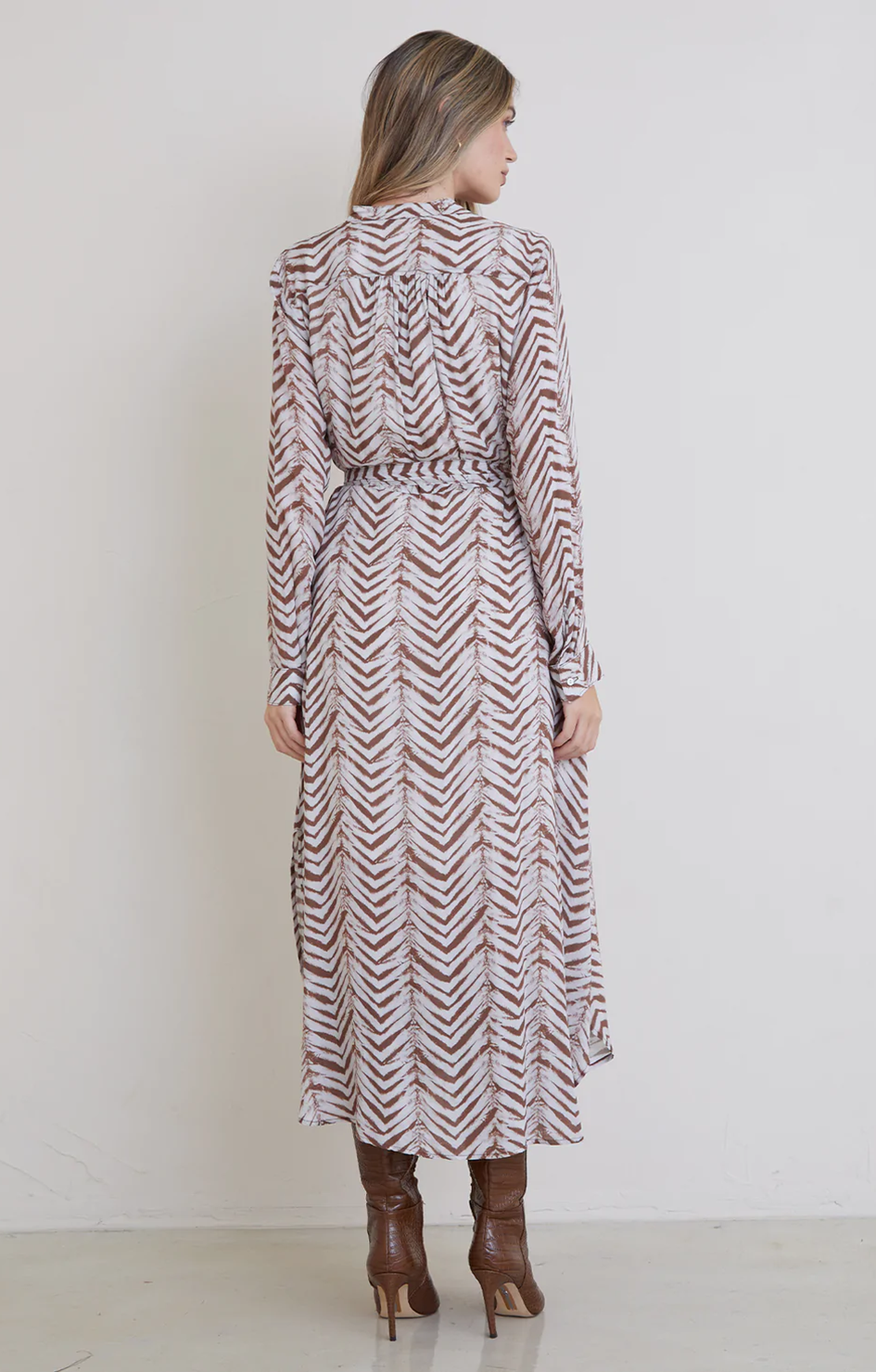 Flowy sleeve 2025 maxi dress