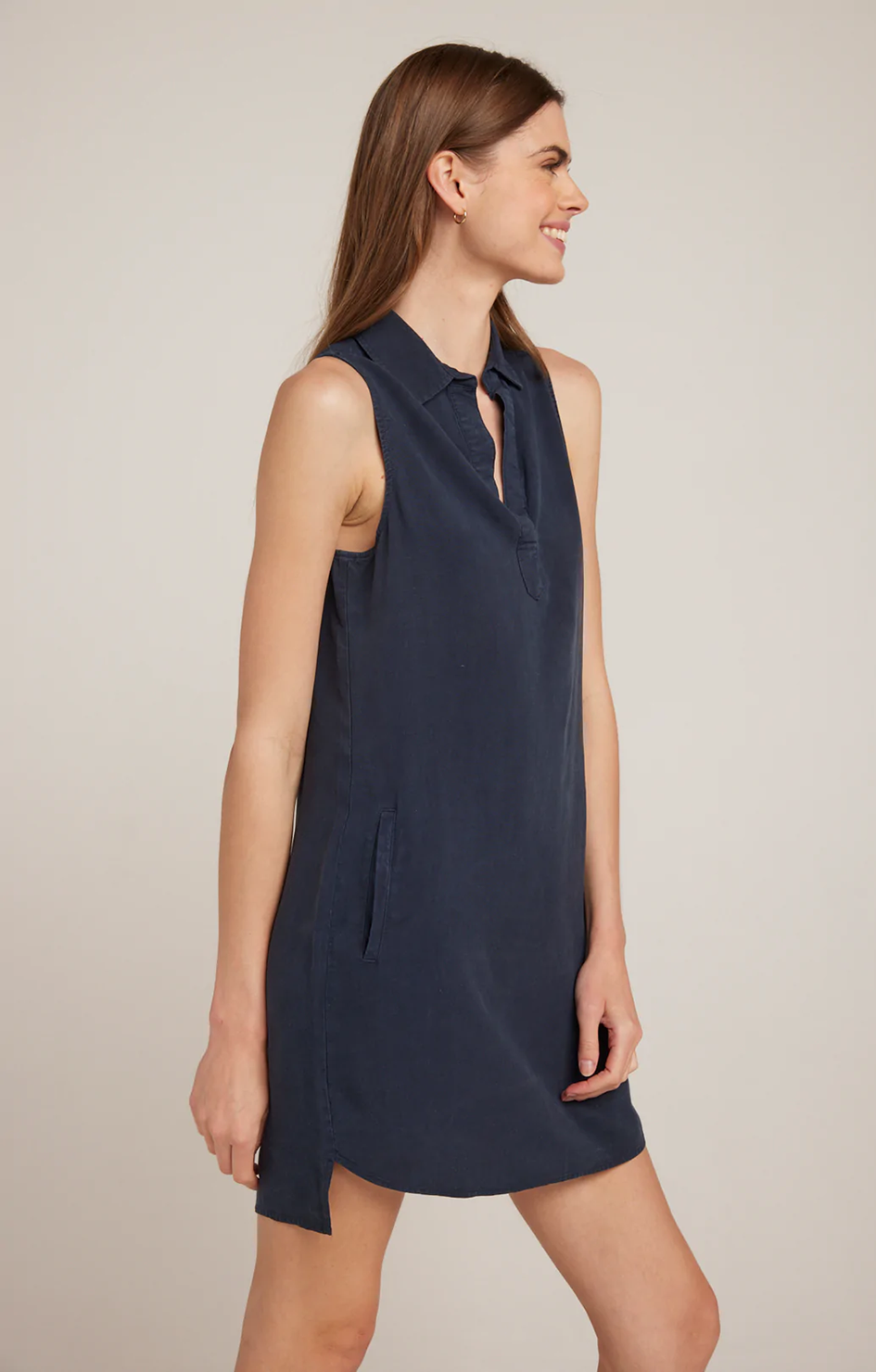 Navy blue clearance shift dress sleeveless