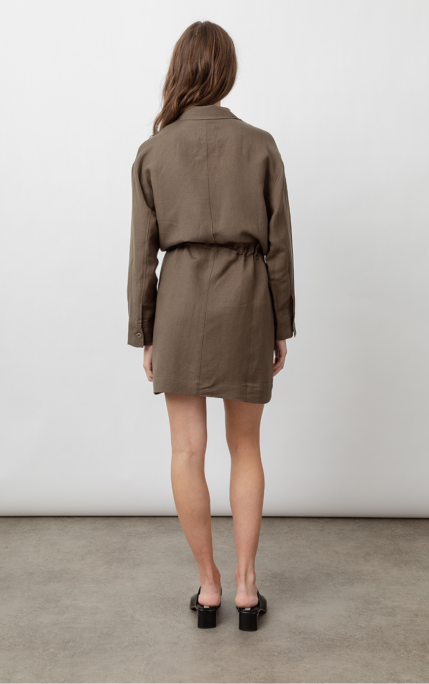Rails Carmen Dress - Army Green
