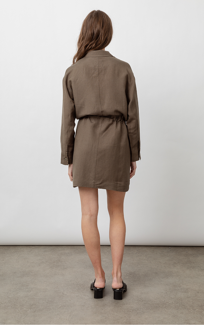 Rails Carmen Dress - Army Green