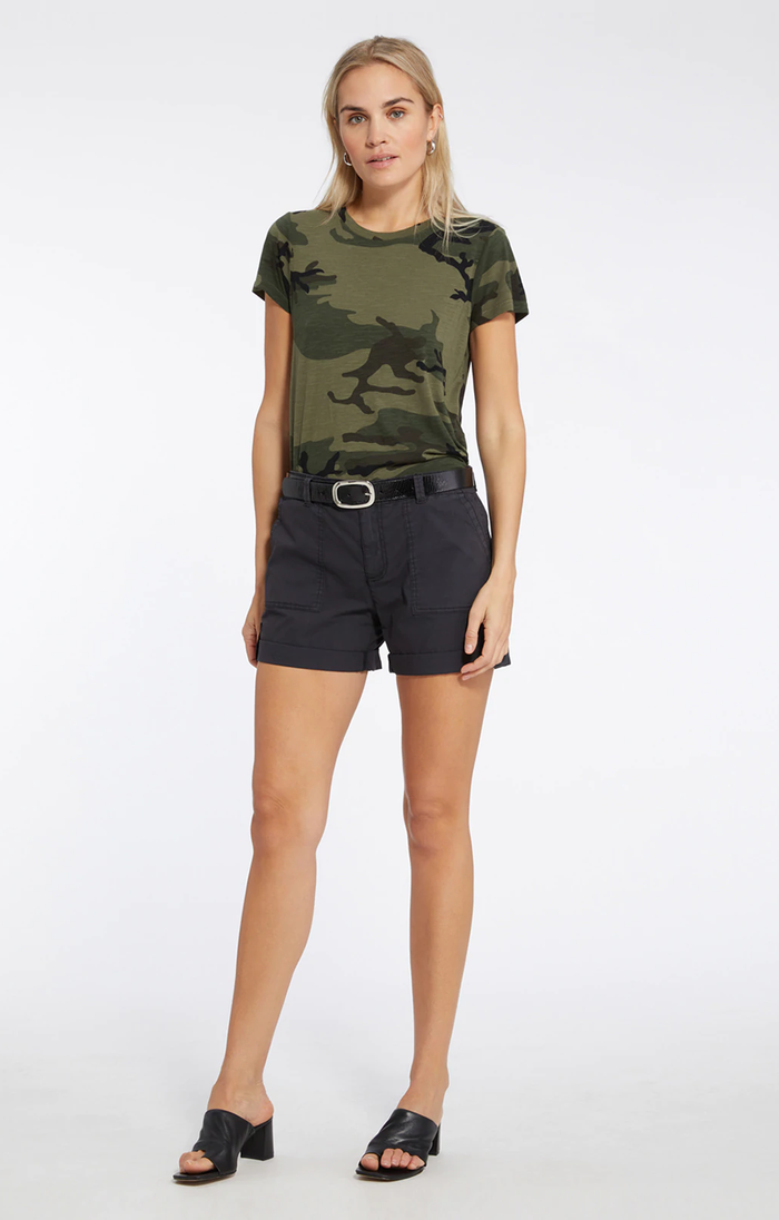 Switchback Cuffed Short - Worn Black