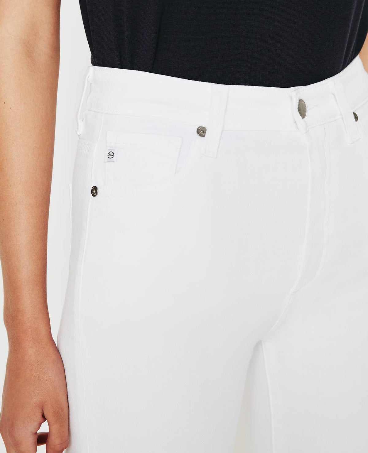 Alexxis Crop - White