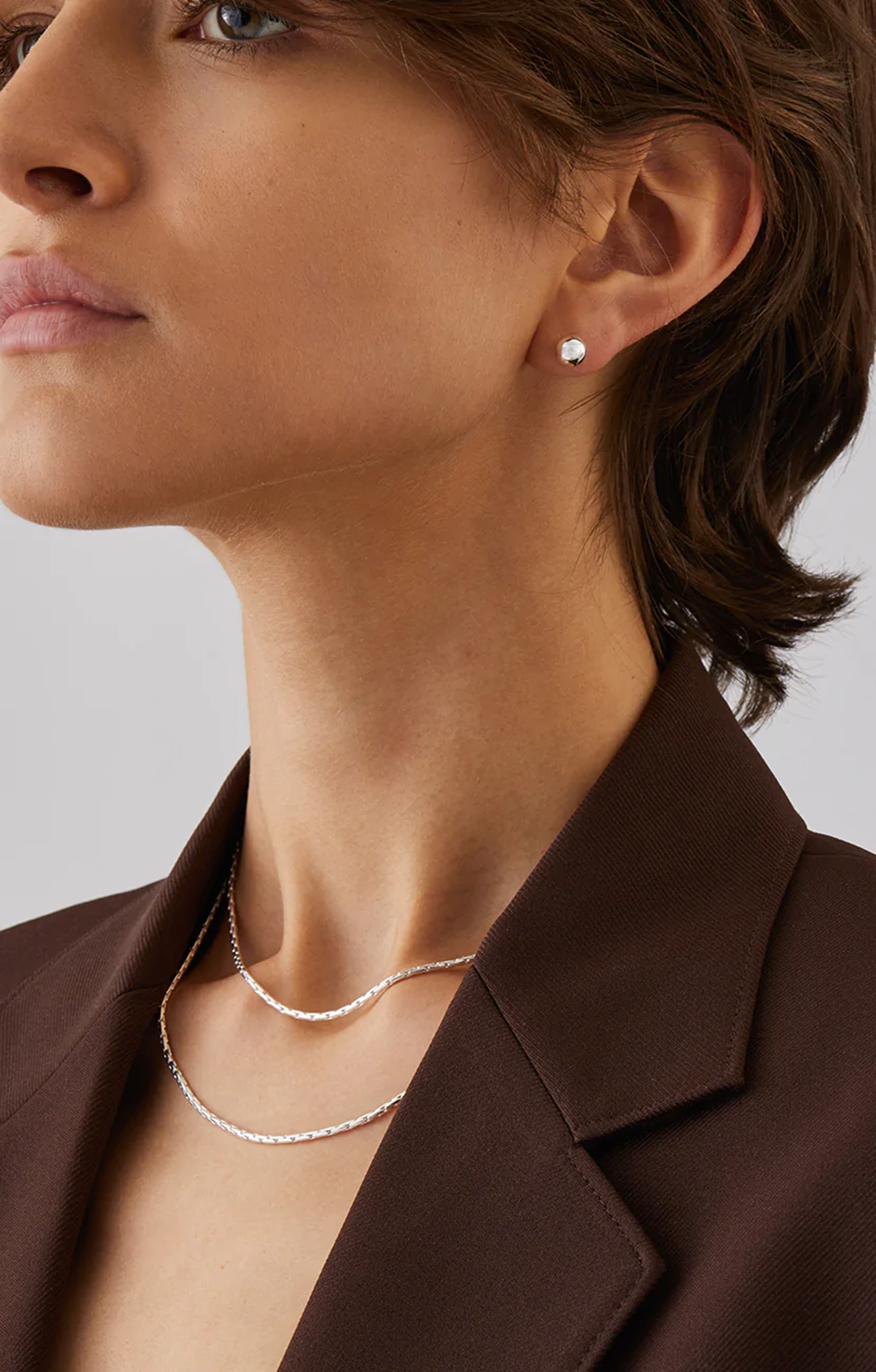 【JENNY BIRD】カナダ発 Constance Wrap Chain ラウンドチェーン Constance Wrap Chain | Gold Lariat Necklace | JENNY BIRD
