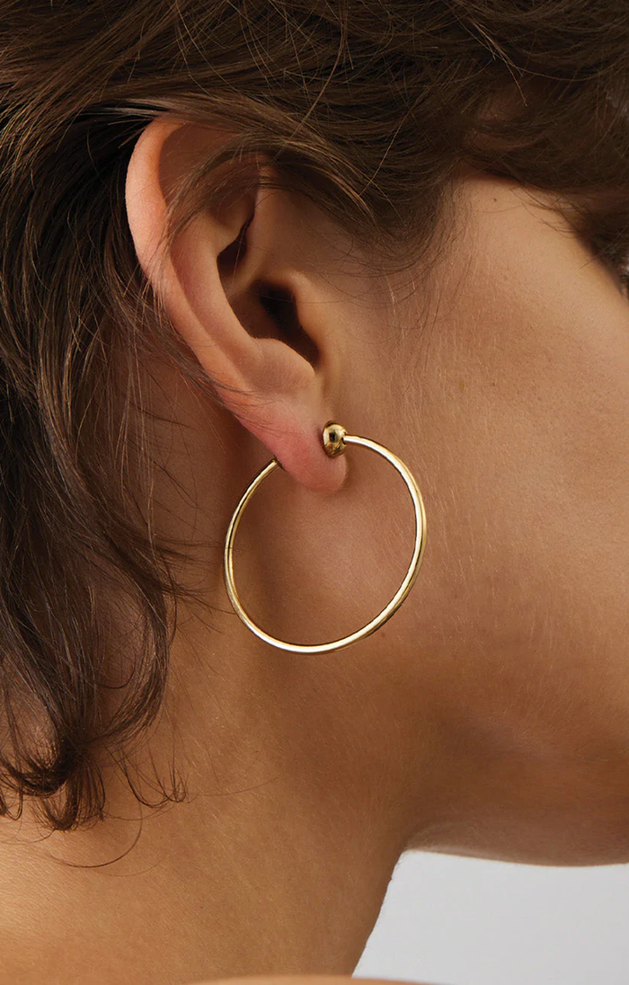 Icon Hoops Small - Gold