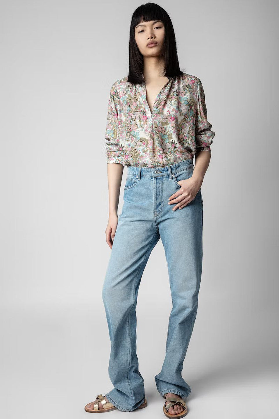 Tink Bohemian Patch Blouse - Oxford - Zadig & Voltaire – Twist