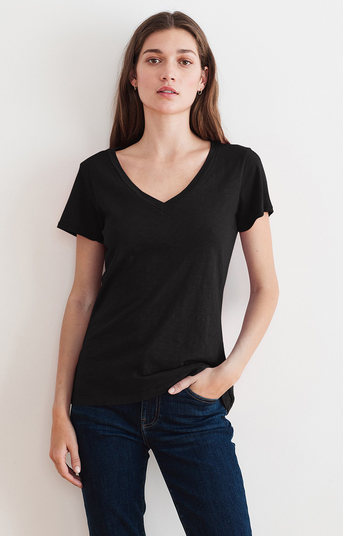 Velvet By Graham & Spencer Lilith Tee Black