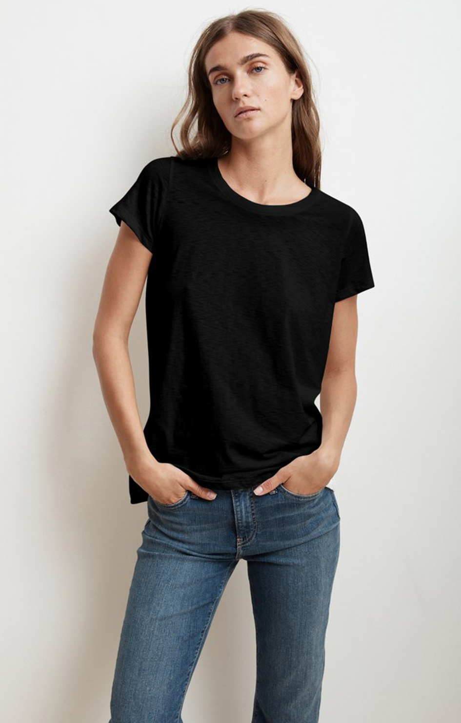 Tressa T-Shirt - Black - Velvet By Graham & Spencer – Twist