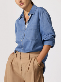 Pia Denim Shirt - Atlantic Wash