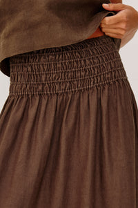 Alessa Skirt - Espresso