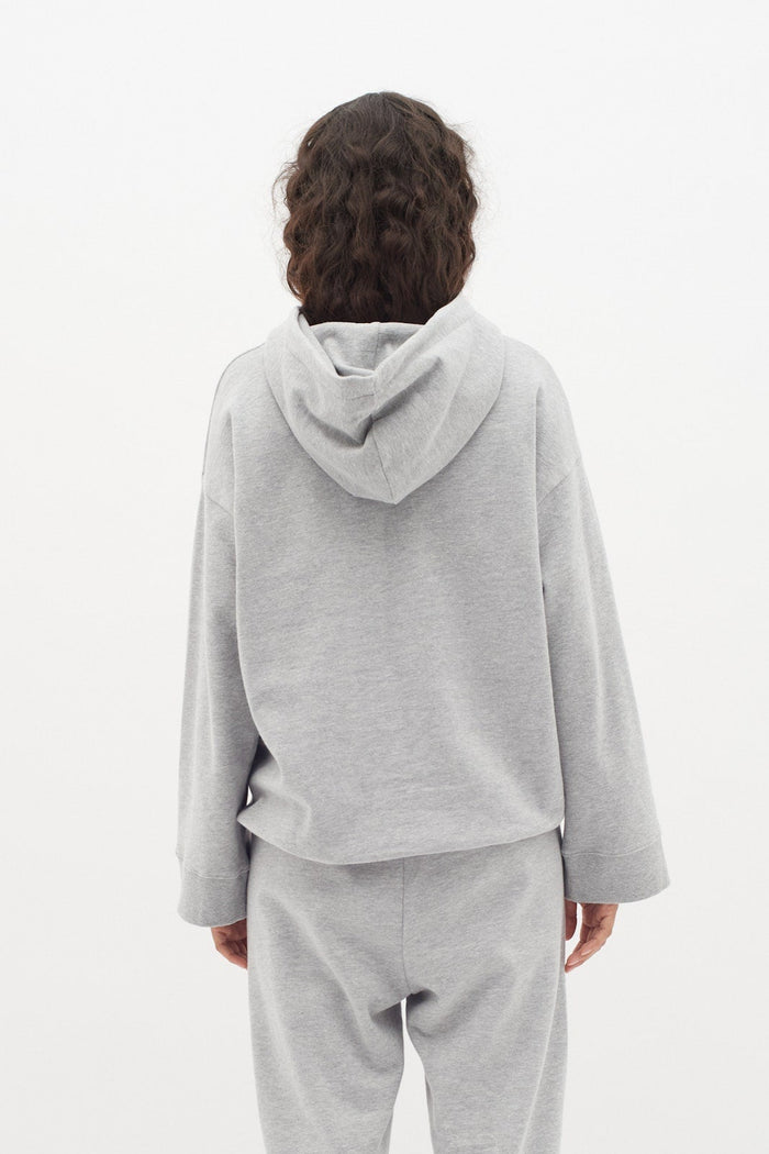 Lane Base Hoodie - Light Grey Melange