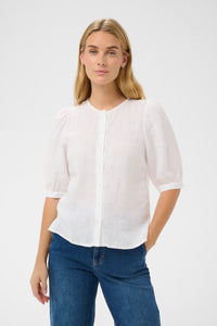 Azra Shirt - Bright White