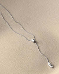Leon Pendant Necklace - Silver
