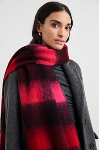 Oslo Scarf - Scarlet Onyx Pink