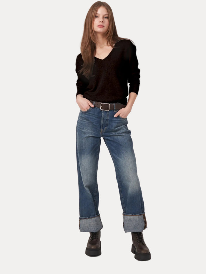 100510 Knitted Pullover - Black