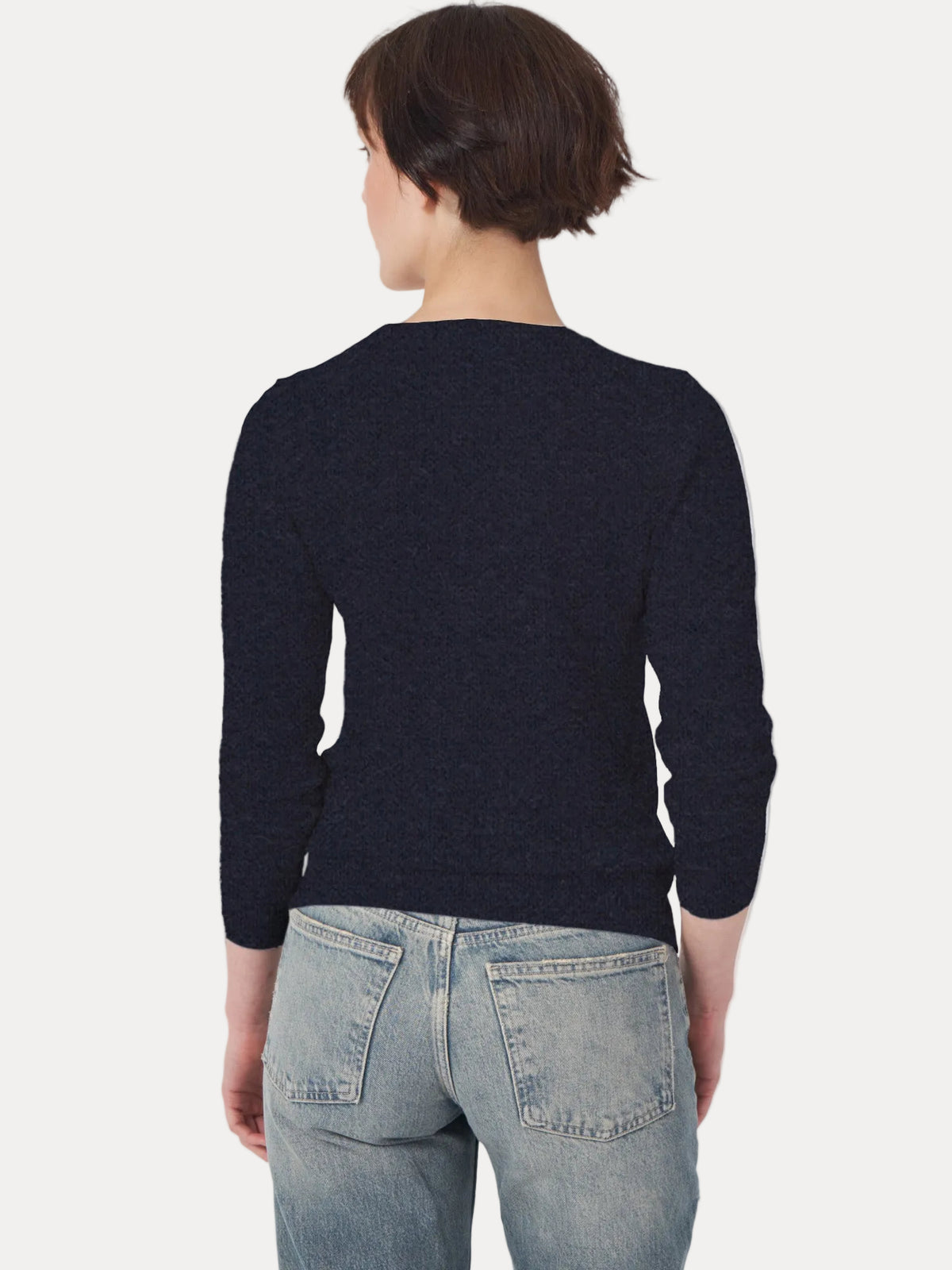 100528 Knitted Pullover - Navy