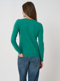 Knitted Pullover - Green