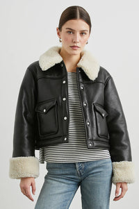 Imani Jacket - Black Ivory