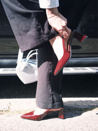 Biamaralyn Slingback - Burgundy