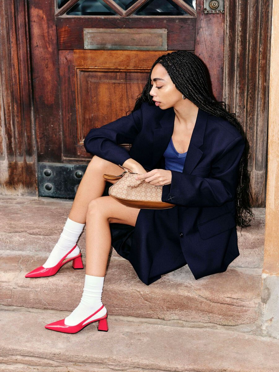 Biamaralyn Slingback - Red