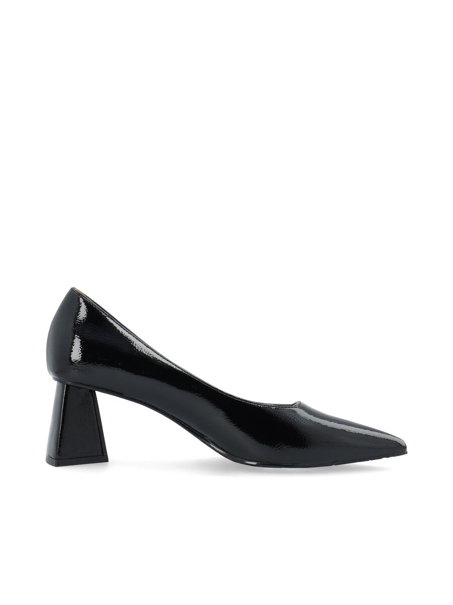 Biamaralyn Court Shoe - Black Patent