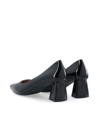 Biamaralyn Court Shoe - Black Patent