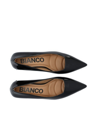 Biamaralyn Court Shoe - Black Patent