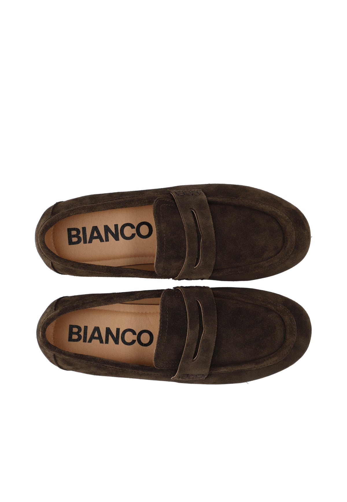 Biamarlene Suede Loafer - Brown