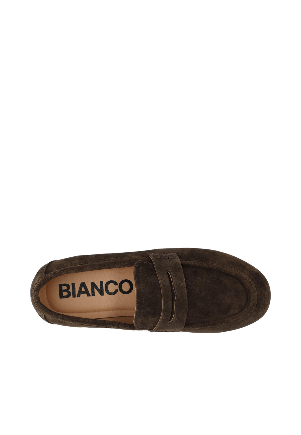 Biamarlene Suede Loafer - Brown