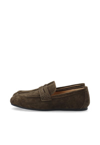 Biamarlene Suede Loafer - Brown