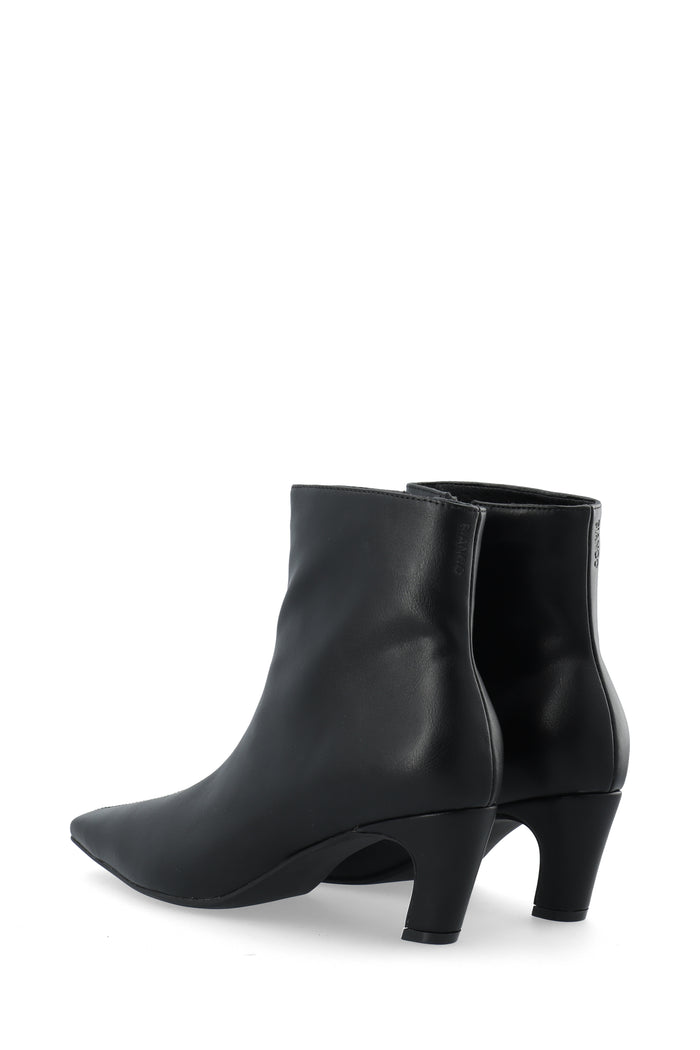 Biaclara Ankle Boot - Faux Leather - Black