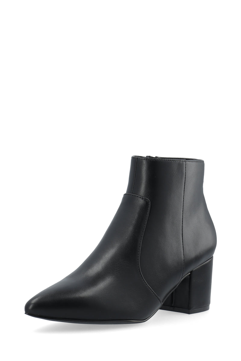 Biadevived Ankle Boot - Faux Leather - Black