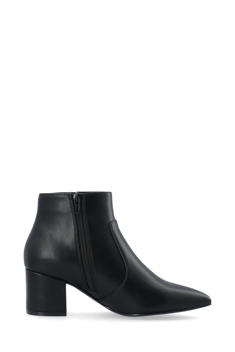 Biadevived Ankle Boot - Faux Leather - Black