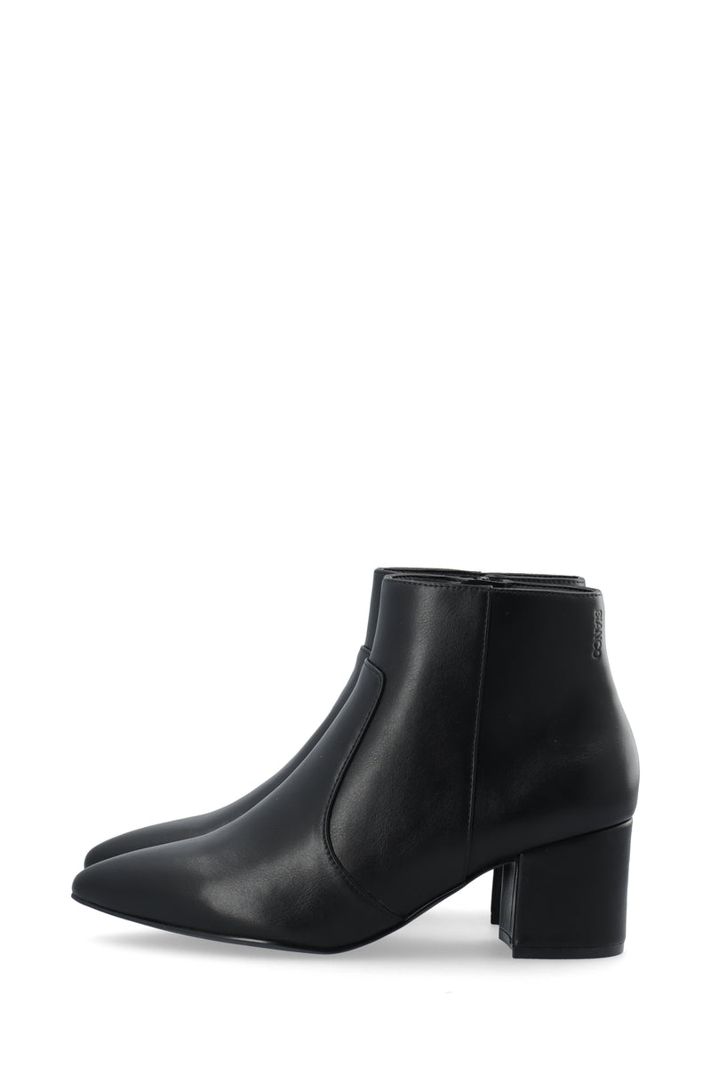 Biadevived Ankle Boot - Faux Leather - Black