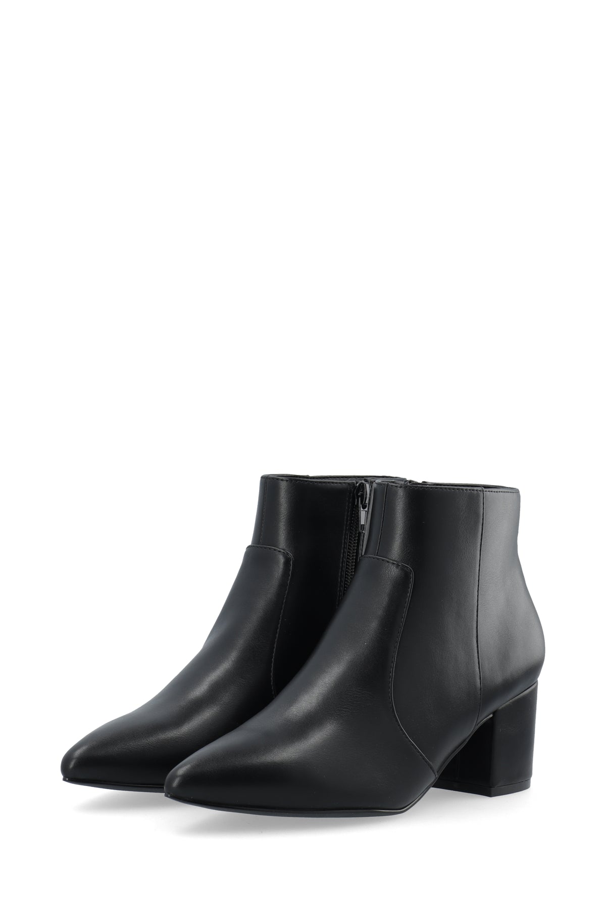 Biadevived Ankle Boot - Faux Leather - Black